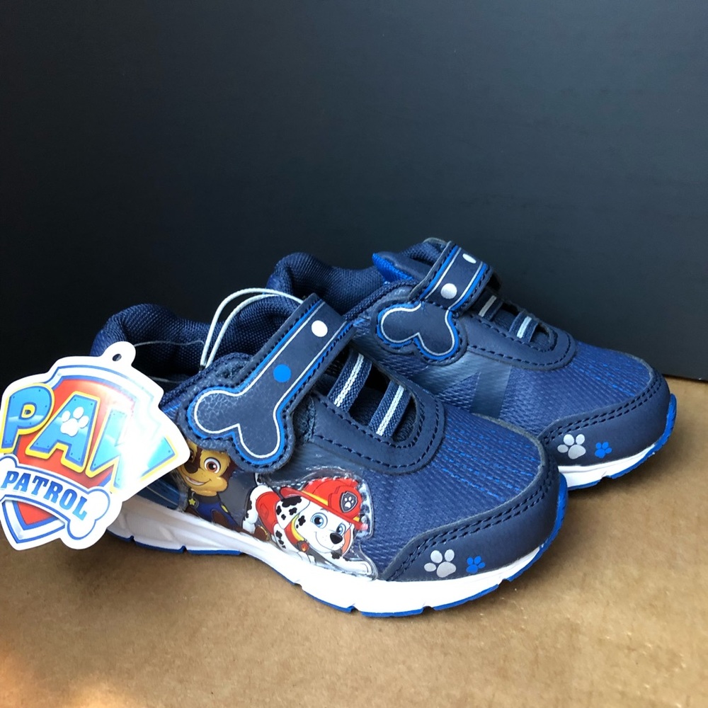 NWT Paw Patrol Sneakers tennis shoes toddler sz 7
